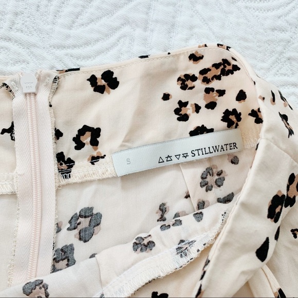 STILLWATER The Brand | Revolve Wide Leg High Waisted‎ Leopard Print Pants - Picture 4 of 4